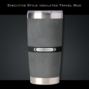 Reisebecher Executive Gray Office Thermobecher