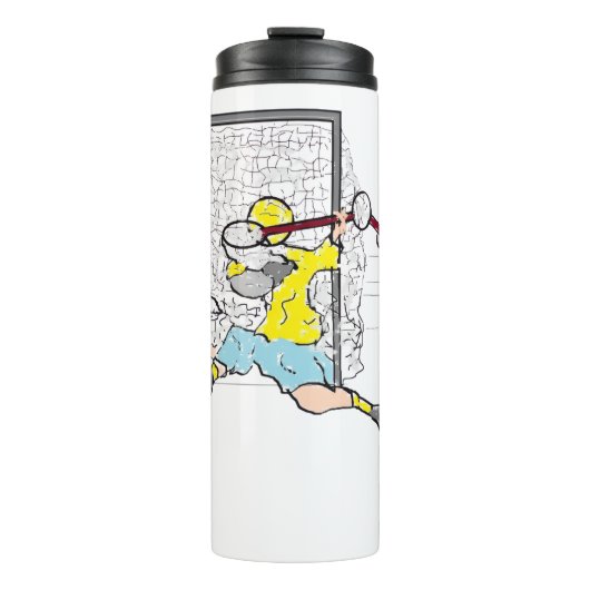 Reisebecher : Lacrosse Thermosbecher (Vorderseite)