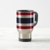 Reisebecher mit Flagge Thailands (VorderseiteRechts)
