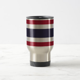 Reisebecher mit Flagge Thailands