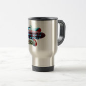 Reisebecher mit Grafikdesign (VorderseiteRechts)