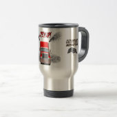 Reisebecher mit "LITE'M UP!" Design (VorderseiteRechts)