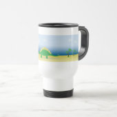 Reisebecher mit Stegosaurus Jascaro Graphics (VorderseiteRechts)
