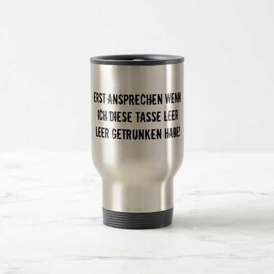 Reisebecher Morgenmuffel