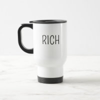 Reisebecher Personalisieren mit Griff Benutzerdefi