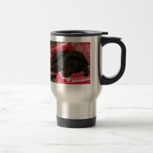 Reisebecher 'Schläfriger Hund'
