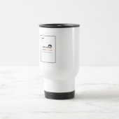 Reisebecher 'Silence the Ticker' | Geschenk für In (Mittel)