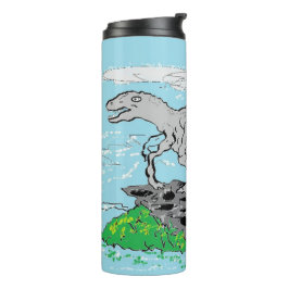 Reisebecher Thermoskanne : Tyrannosaurus Dinosauri Thermosbecher