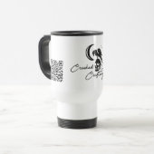 Reisebecher von Crooked Crow Crafting (Vorderseite Links)