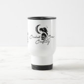 Reisebecher von Crooked Crow Crafting (Mittel)