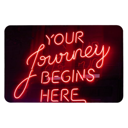 Reisebeginn Magnet (Horizontal)