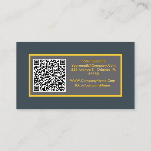 Reiseberater Sunset Visitenkarte (Rückseite)