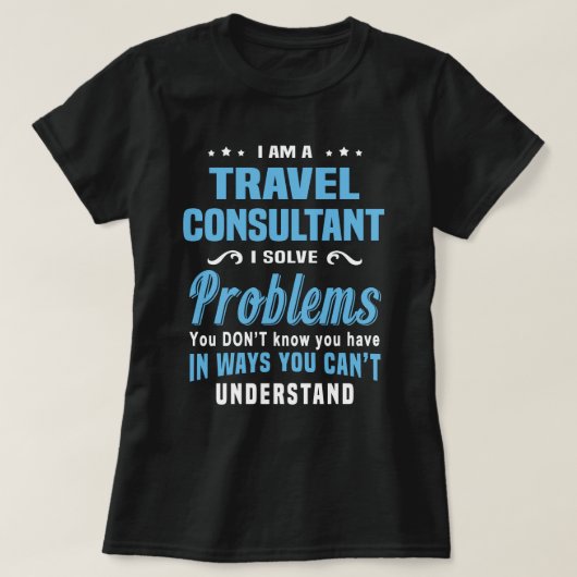 Reiseberater T-Shirt (Design vorne)