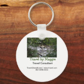 Reiseberaterfirma E-Mail-Adresse hinzufügen Schlüsselanhänger (Vorderseite)