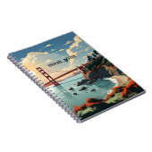 Reisebeschreibung Journal San Francisco Notizblock (Rechte Seite)