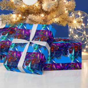 Reisebroschüre zum Auffinden von Entdeckungen Geschenkpapier