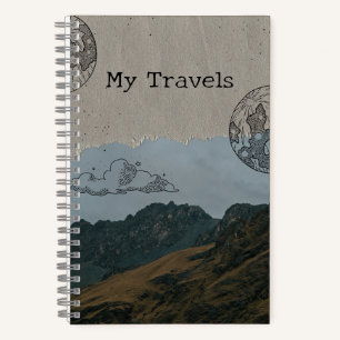 Reisebuch Notizblock