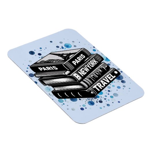 Reisebücher Magnet (Rechte Seite)