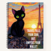 Reisebücher Notizblock (Vorderseite)