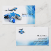 Reisebüro, Agent Business Card Visitenkarte (Vorne/Hinten)