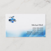 Reisebüro, Agent Business Card Visitenkarte (Rückseite)