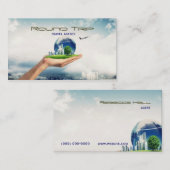 Reisebüro, Agent, Visitenkarte (Vorne/Hinten)