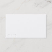 Reisebüro-Agentur-Design Visitenkarte (Rückseite)