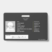 Reisebüro Ausweis (Rückseite)