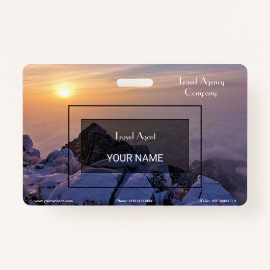 Reisebüro Ausweis (Vorderseite)