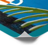 Reisebüro, Barcelona, Spanien Poster (Ecke)