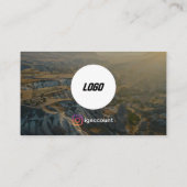 Reisebüro Besuchen Visitenkarte (Rückseite)