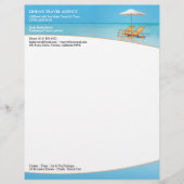 Reisebüro Briefe Briefkopf (Vorderseite)