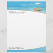 Reisebüro Briefe Briefkopf (Vorderseite)