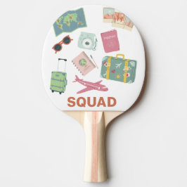 Reisebüro - Essentials für Niedliche Ferien Tischtennis Schläger