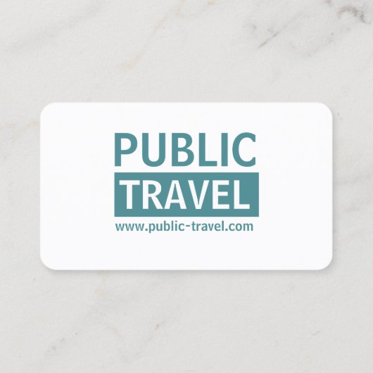 Reisebüro für Fotografie Visitenkarte (Rückseite)