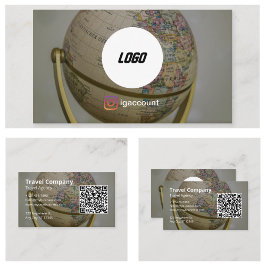 Reisebüro Globe Visitenkarte