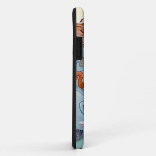 Reisebüro in Paris - Iphone case (Hinten/Rechts)