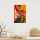 Reisebüro, Indien Poster (Küche)