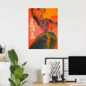 Reisebüro, Indien Poster (Heimbüro)