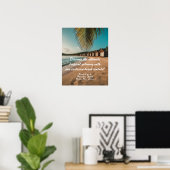 Reisebüro Marketing und Werbung Tropical Poster (Heimbüro)