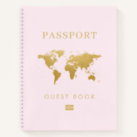 Reisebüro Pink Wedding Gästebuch