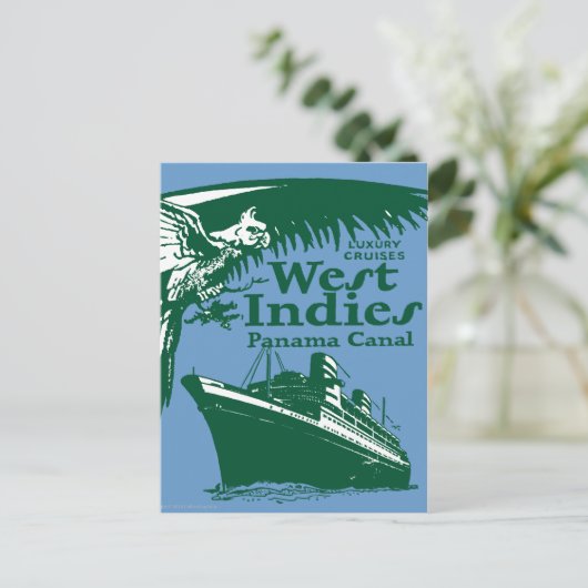 REISEBÜRO POSTKARTE (Stehend Vorderseite)