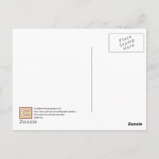 REISEBÜRO POSTKARTE (Rückseite)