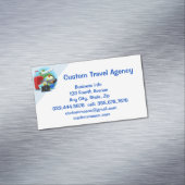 Reisebüro Reisebüro Kreuzfahrten Magnetische Visitenkarte (Beispiel)