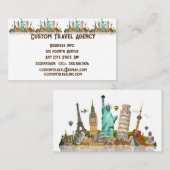 Reisebüro Reisebüro Kreuzfahrten Visitenkarte (Vorne/Hinten)