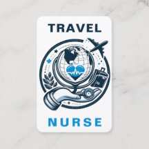 Reisebüro RN, LVN, LPN, Caretaker Business Card
