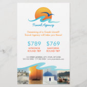 Reisebüro Tourismus Tour Operator Flyer (Vorne)