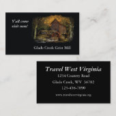 Reisebüro Visitenkarte (Vorne/Hinten)