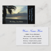 Reisebüro Visitenkarte (Vorne/Hinten)