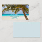 Reisebüro Visitenkarte (Vorne/Hinten)